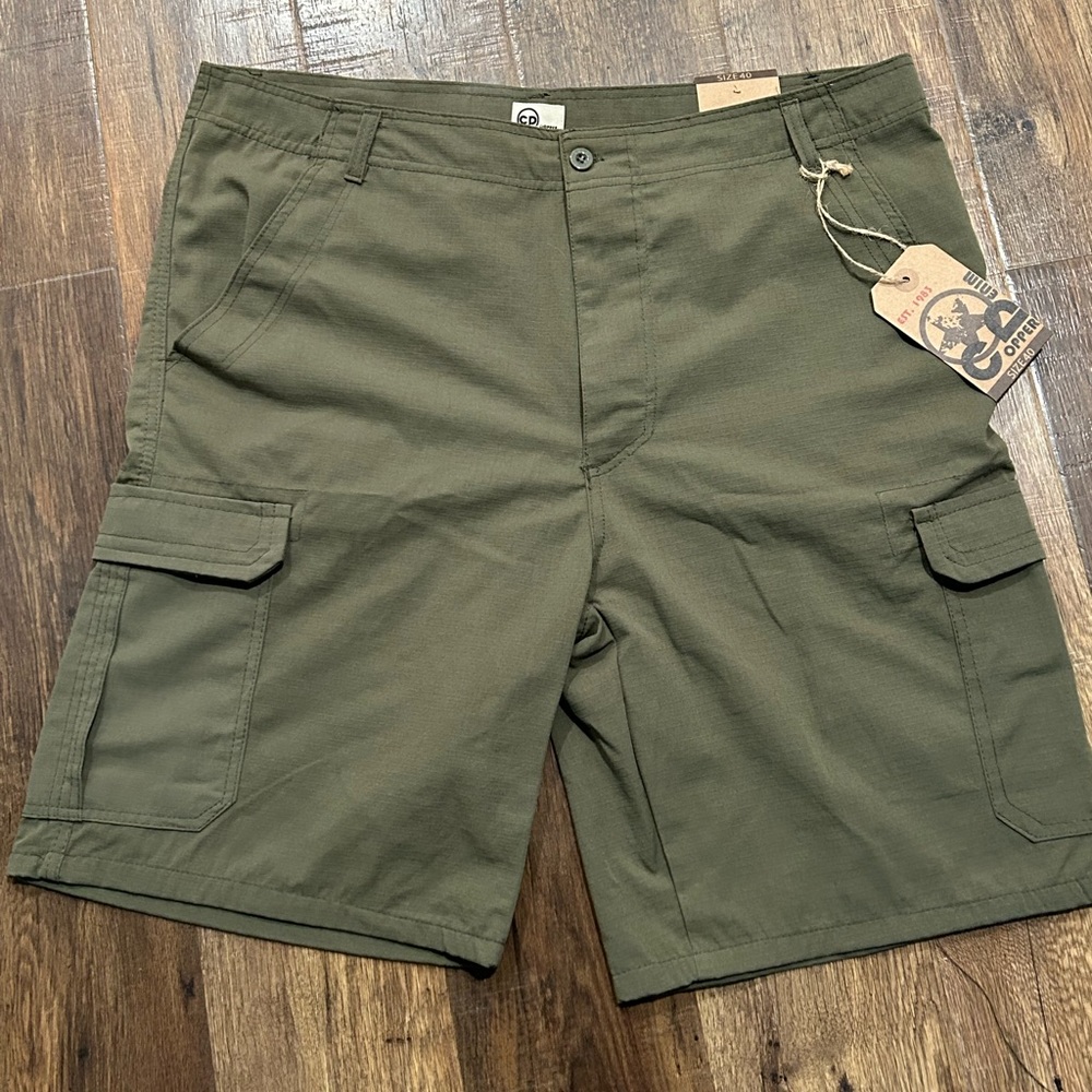 C D Copper denim shorts size 40 new with tags